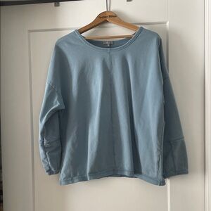 Habitat Teal Knit Top